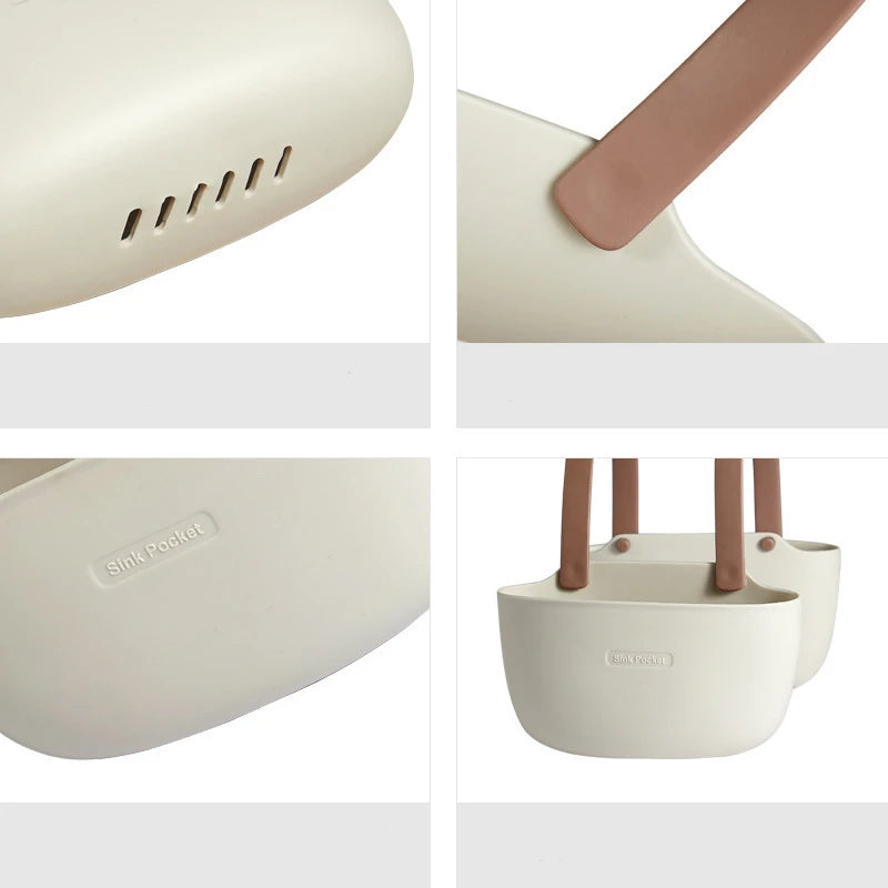 Soporte de silicona para esponjas de cocina, organizador de baño para jabón, cesta de drenaje, rejilla de secado y accesorios de almacenamiento