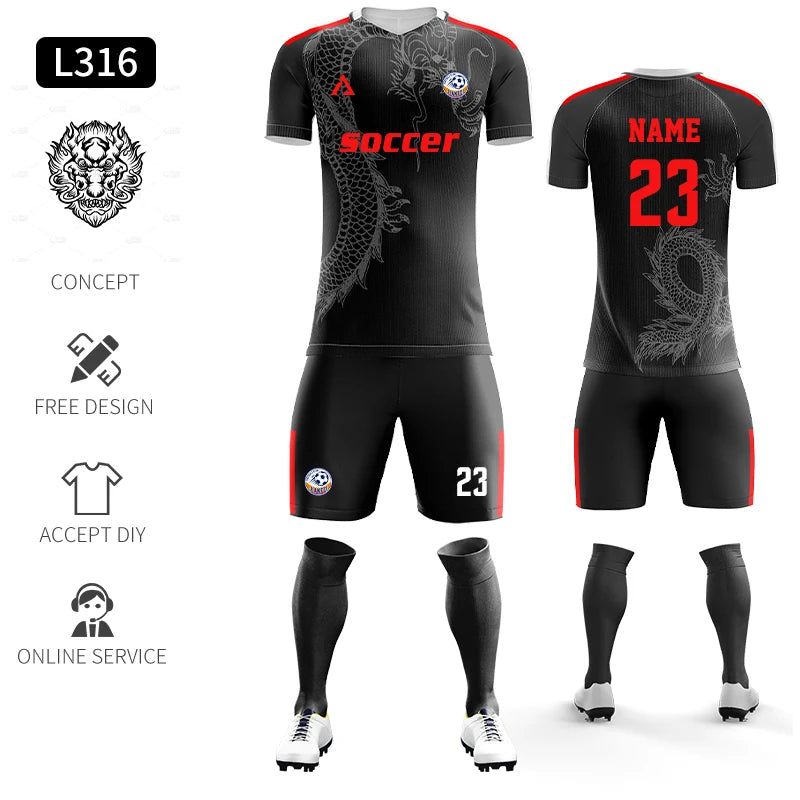 Maglia da calcio uomo in poliestere