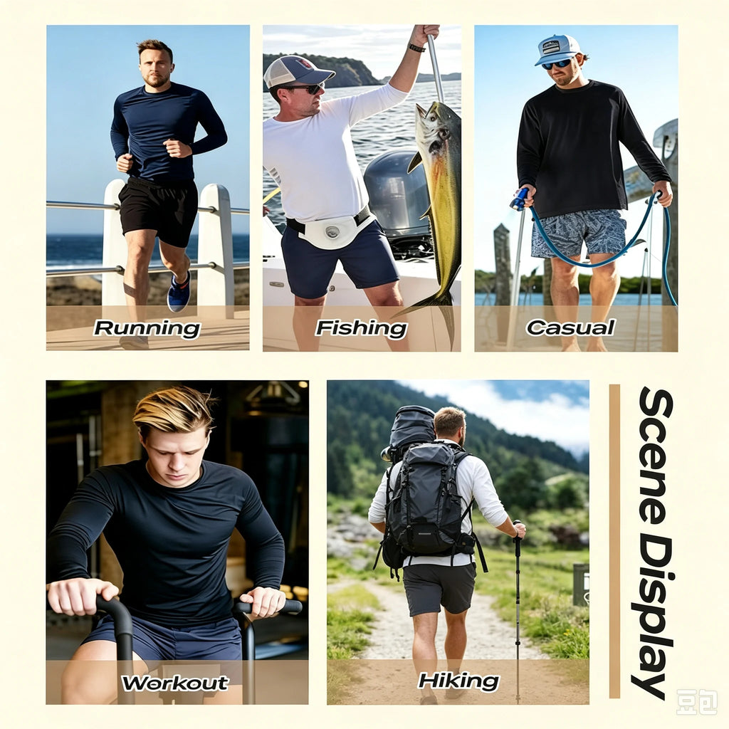 Maglia MIEYCO uomo a maniche lunghe per outdoor