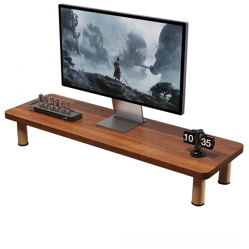 Wooden Monitor Stand and Desk Riser