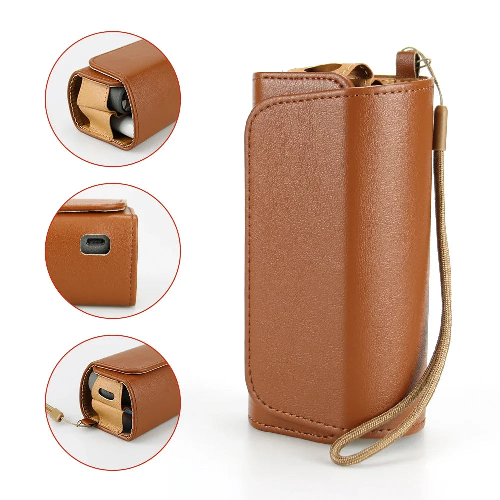 Étui universel pour IQOS ILUMA, pochette de protection, porte-accessoires, portefeuille en cuir pour accessoires IQOS ILUMA i 7ème génération