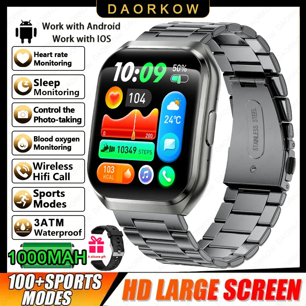 DAORKOW Smartwatch with Bluetooth Calling