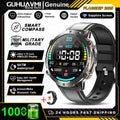 Men Military TANK X3 PRO Smartwatch 1.73"AMOLED Compass HD Call 10ATM Waterproof GPS Sports Smart Watch for Man IOS Android 2026