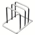 1 pz. Organizer salvaspazio combinato per coperchi e taglieri in acciaio inox - Supporto robusto da appoggio, organizer per cucina