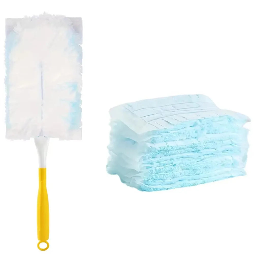 10Pcs Disposable Electrostatic Dust Duster Dust Cleaning Artifact Feather Duster Household Car Cleaning