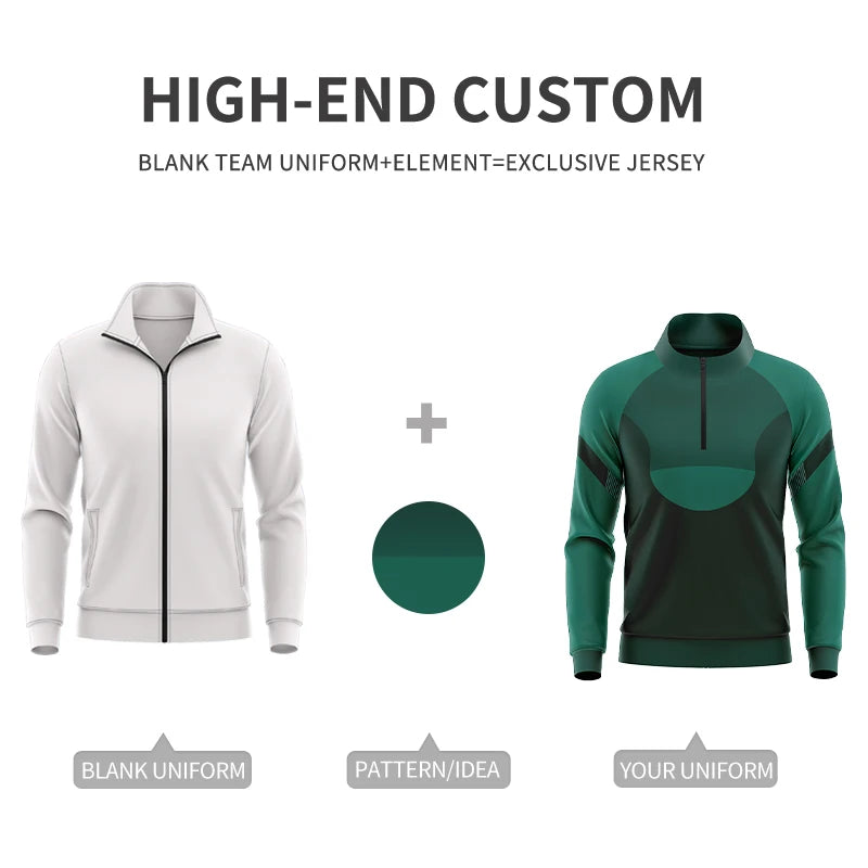 Completo sportivo uomo con zip, modello WX