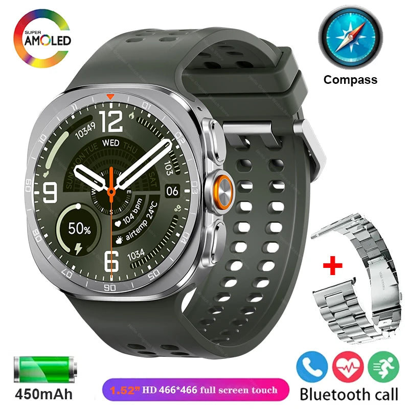 Smartwatch AMOLED da 1,52″ con chiamate Bluetooth