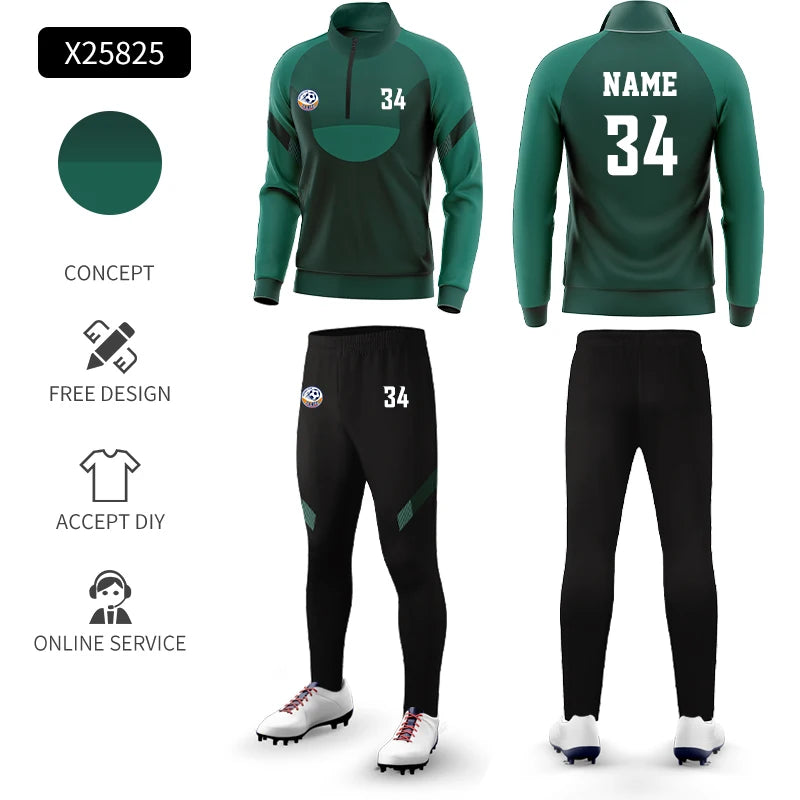 Fußball-Trainingsanzug für Herren