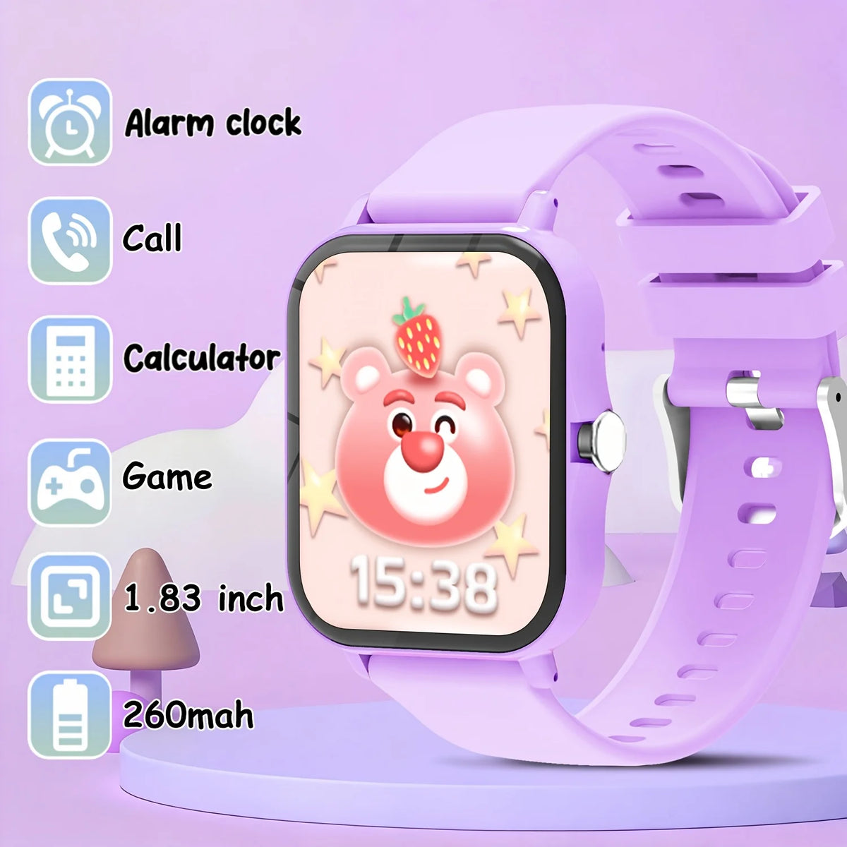 New Kids Smartwatch Features Wireless Calling, Music Playback, Call Reminders, Message Notifications