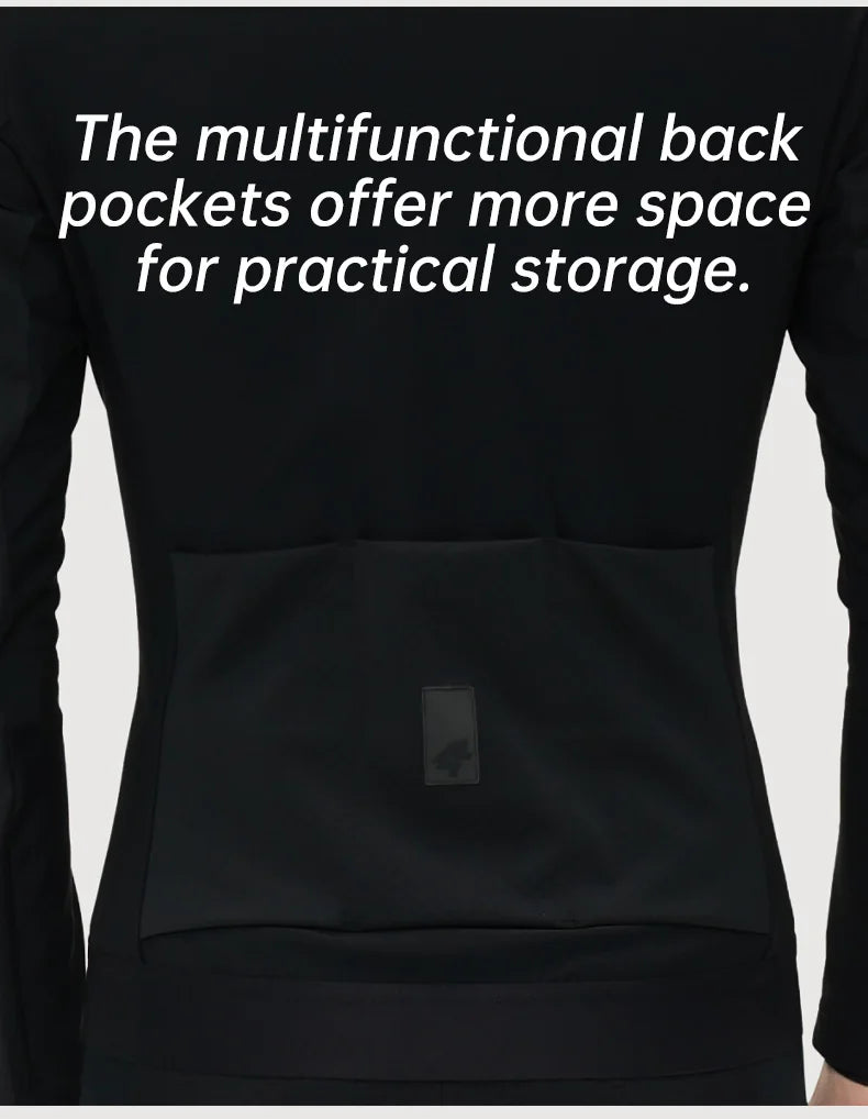 Herren-Radjacke mit Fleecefutter