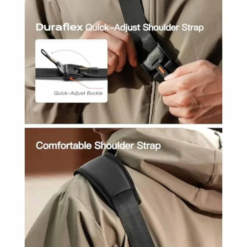 Polyester Crossbody Sleeve Bag for 8-Inch Devices