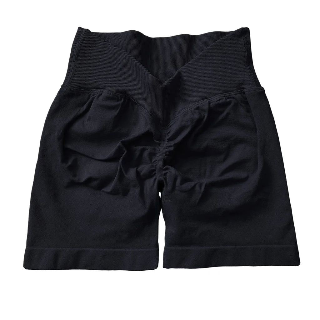 Pantaloncini sportivi donna SWIFTFLAME con taglio a V