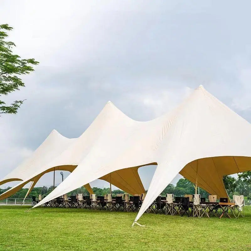 Luxury Star Tent Waterproof PVC Outdoor Glamping Wedding Party Event Camping Canopy UV Resistant All-Season Customizable Size