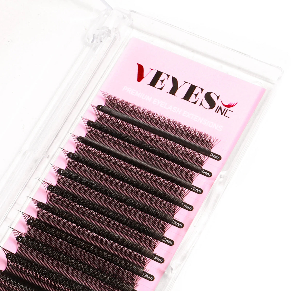 Veyes Inc W-Form Wimpernverlängerungen, Veyelash automatische Fächerbildung, 3D-, 4D-, 5D-, 6D-Fertigfächer, natürlich, weich, dicht, einzeln