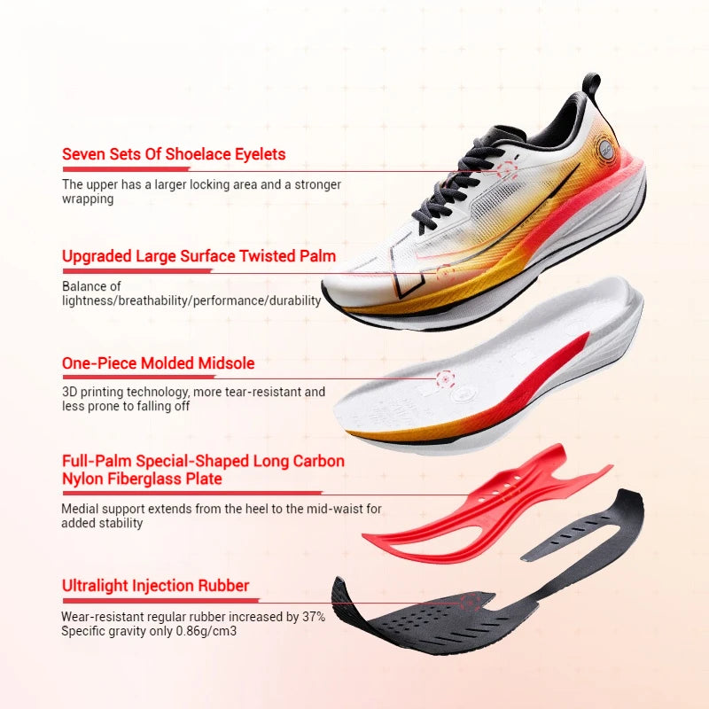 Scarpe running Xtep One Piece 2.0 uomo