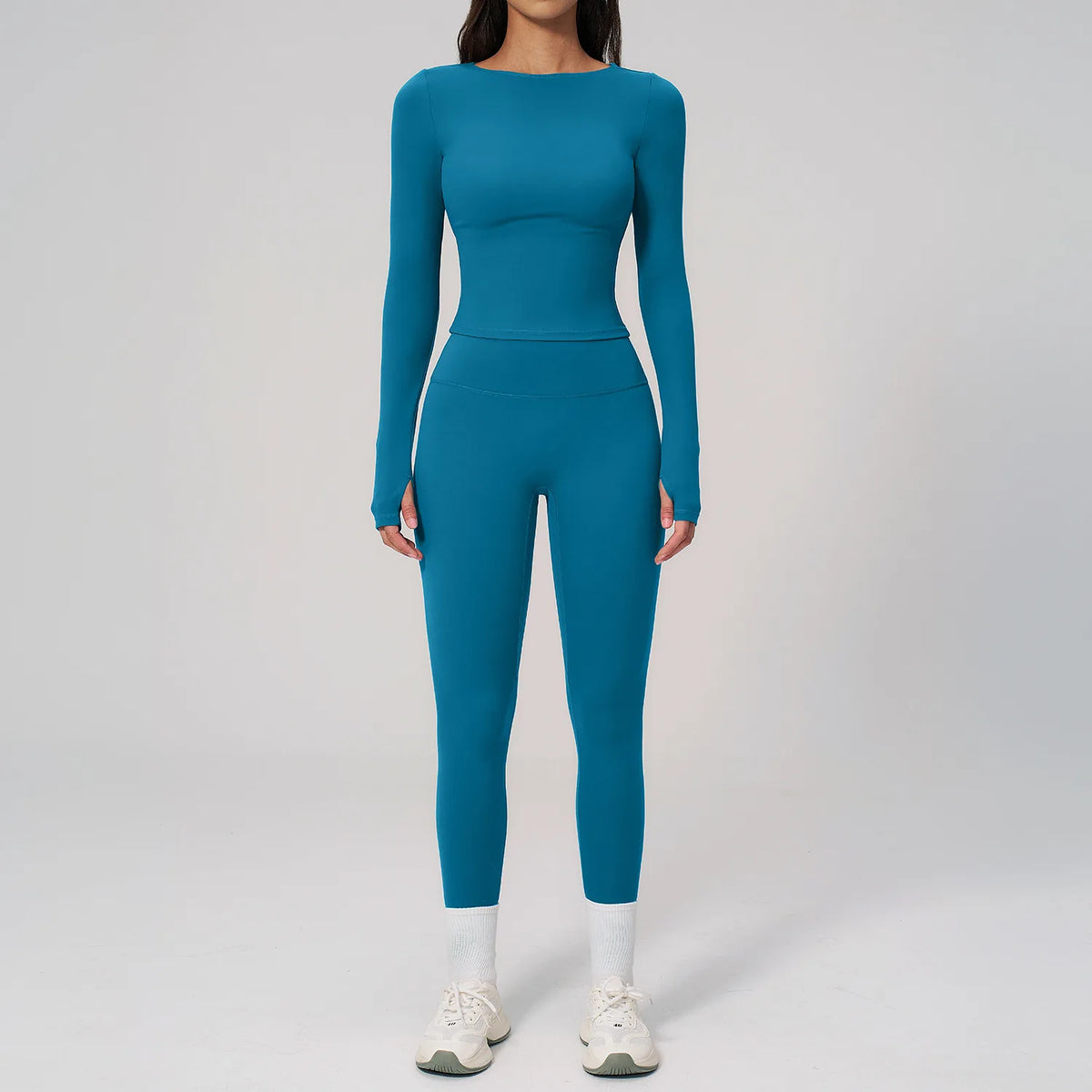 Ensemble yoga femme, 2 pièces, haut et legging