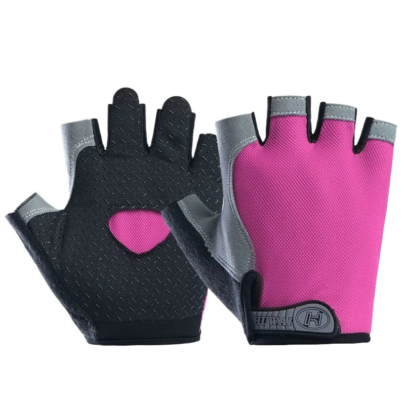 Fingerless Training Gloves for Gym, Weightlifting and Cycling