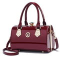 High Quality Bright Leather Women's Handbag Tote Bag Fashion Luxury Women Shoulder Bag Trendy Female Commute Crossbody Bags