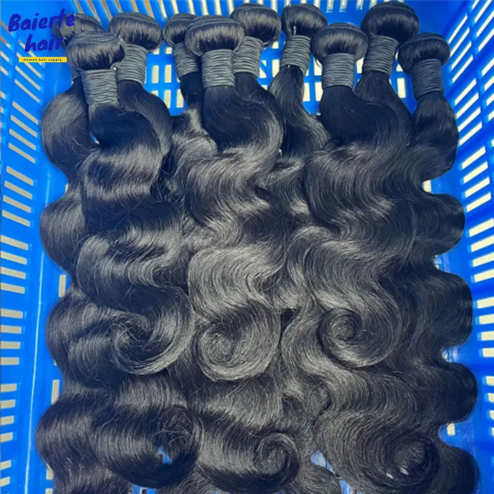 15A Echthaar-Strähnen Body Wave Unbehandeltes Naturbelassenes Echthaar-Extensions Echtes Welliges Haar Echtes Welliges Haar-Strähnen Body-Wave-Strähne Echthaar Doppelweft
