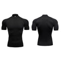 Maglia sportiva uomo con collo alto