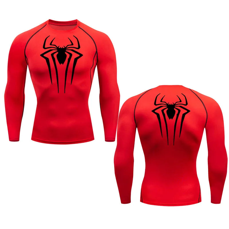 Maglia aderente uomo per lo sport