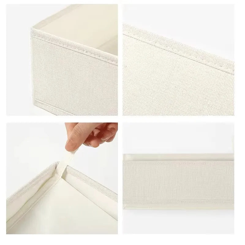 Clothes Organizer Storage Box for Underwear, Bras, and Socks, Cabinet Drawer Organizer, T-Shirt Storage Basket, Wardrobe Storage Organizer