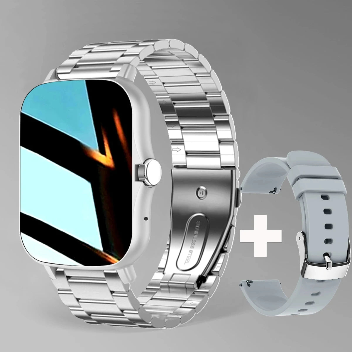 Outdoor Health Smart Watch 2026 Heart Rate Sleep Monitoring Bluetooth Call Notifications & Rejection Sports Mode Smartwatch H10