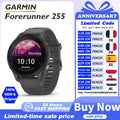 Garmin Forerunner 255 Garmin watch Garmin Sports Smartwatch 46mm 1.3'' Color Screen 14 Days Battery Life 4GB RAM NFC Bluetooth Wifi 5ATM Waterproof