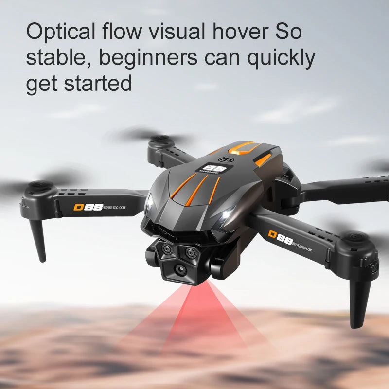 Drone D88 con videocamera 4K e telecomando