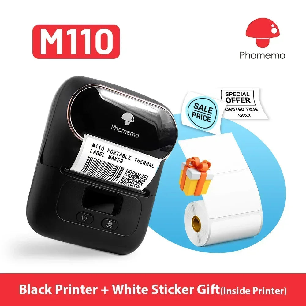 Stampante termica portatile Phomemo M110 per etichette