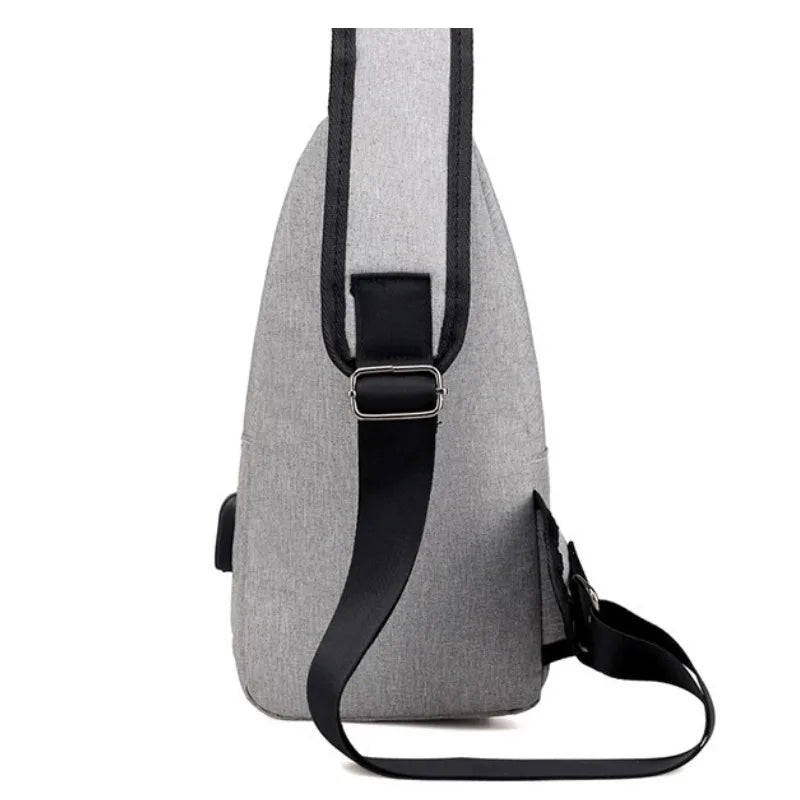 Men’s Nylon Crossbody Chest Bag