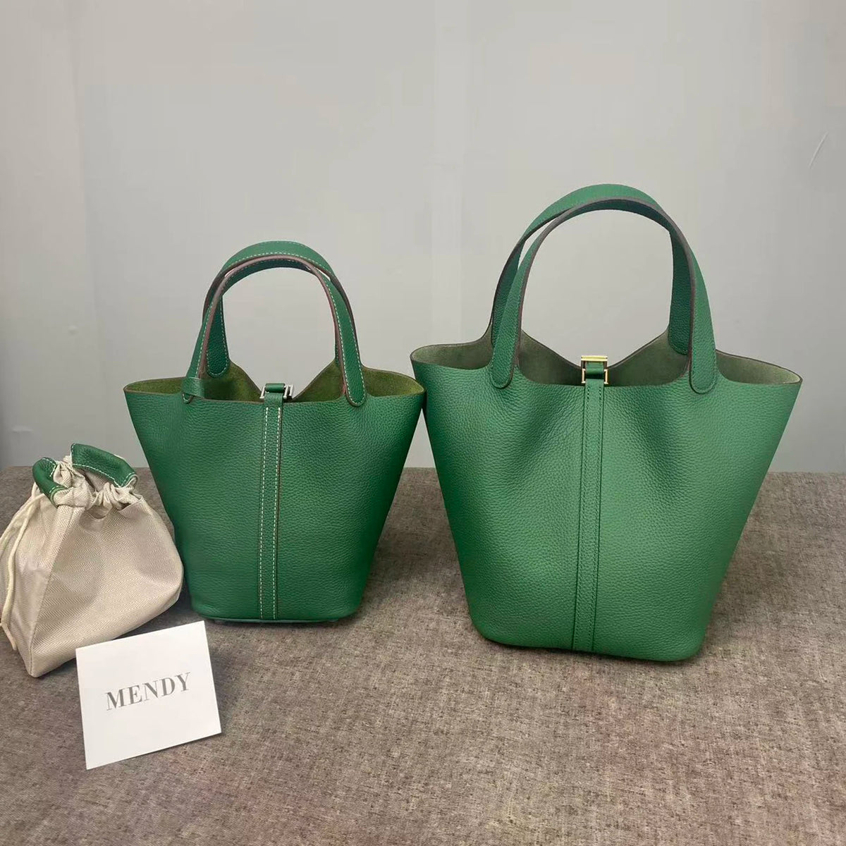 Women's Bag Bucket Bags Female Tote Bag High Quality Hand Bag Ladies Designer Luxury Genuine Togo Leather Shoulder Bag Organizer