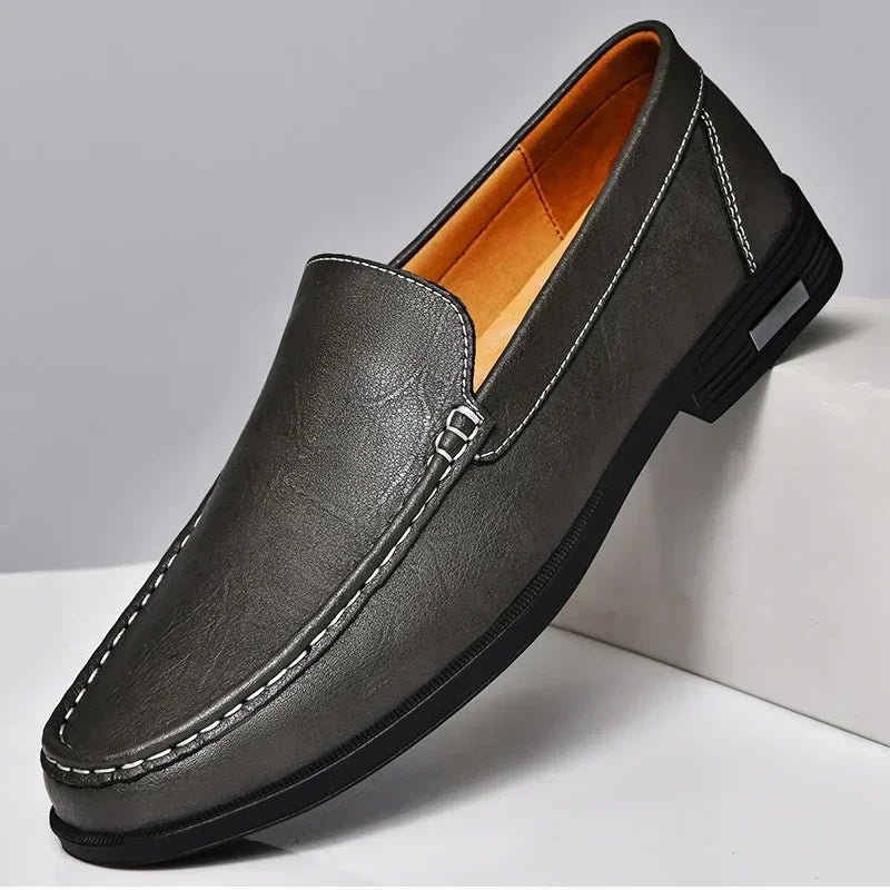 Chaussures Homme Cuir Slip on Bureau Homme Chaussures Formelles Mariage Soirée Chaussures Habillées Homme Respirantes Confortables Mocassins