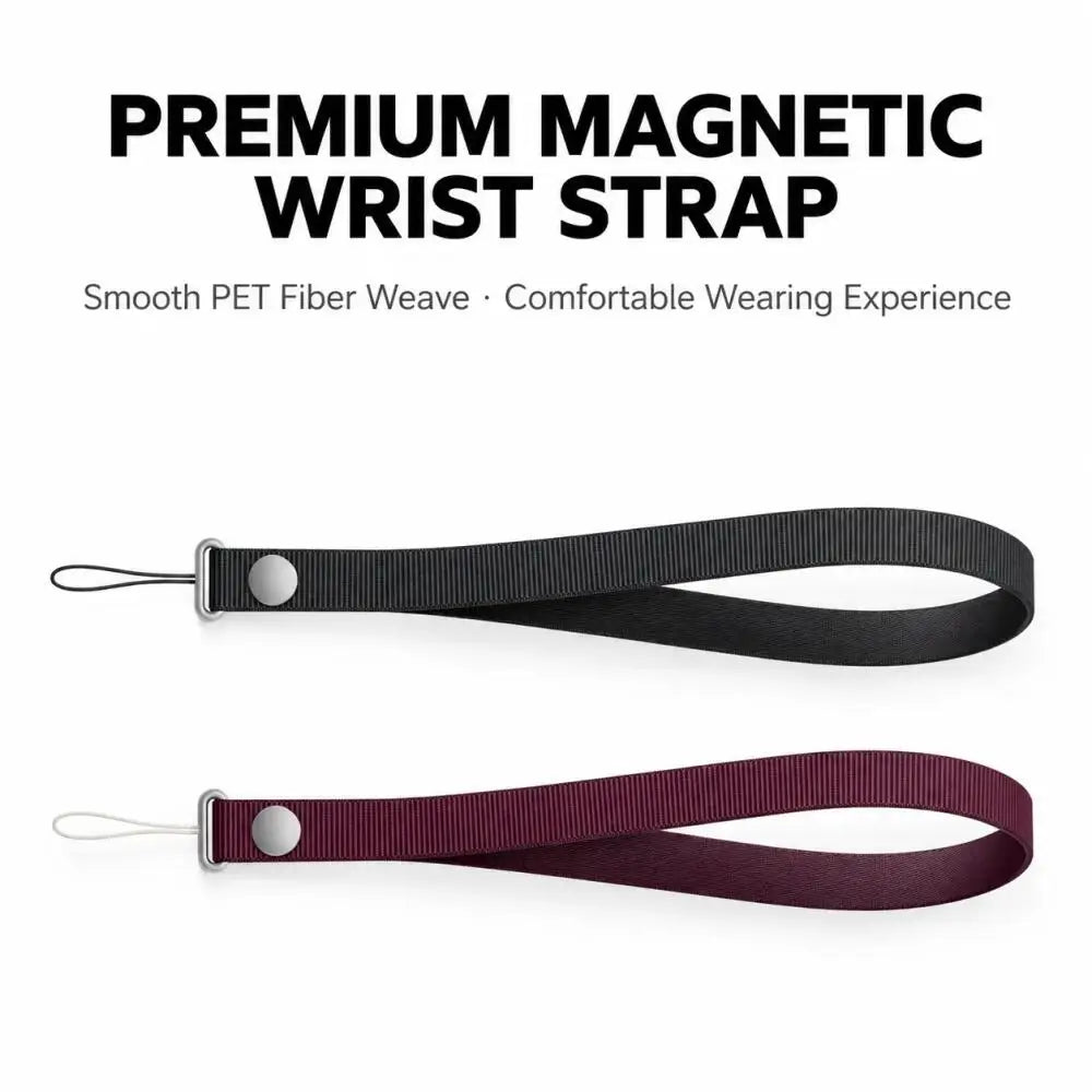 High-quality Tech Nylon Woven Original Universal Magnetic Wrist Strap for iPhone 18/18 Pro Max Duo 17 Pro 16 Rope