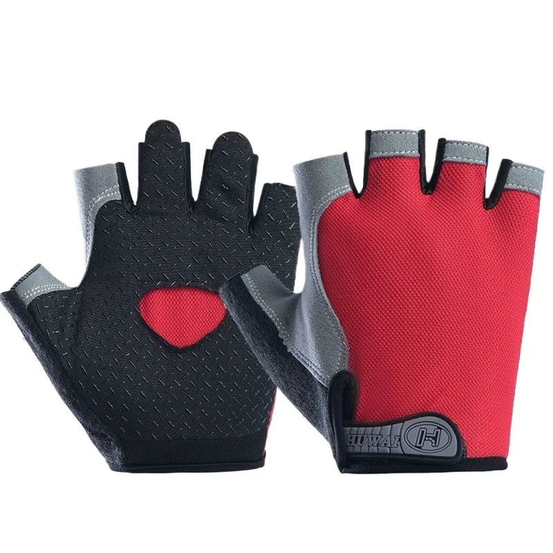 Fingerless Training Gloves for Gym, Weightlifting and Cycling