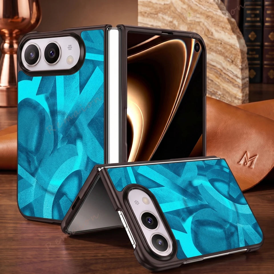 Fashion Creative Letters Phone Case For iPhone DUO Fold 18 18Fold Official Shockproof Protector Hard Cover 18DUO