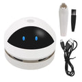 Aspiradora de escritorio con cepillo limpiador y carga USB para el hogar y la oficina, barredora de mesas y limpiador de escritorio compacto