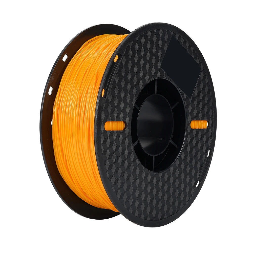 Filamento para impresora 3D de TPU, PLA y PETG, plástico de 1 kg y 1,75 mm, sin enredos, materiales para impresión 3D, negro, blanco, envasado al vacío