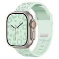 Strap For Apple Watch Band 44mm 42 41mm 40 45mm 49 46mm Floral Engraved Bracelet Correa for IWatch Series 11 10 9 7 SE 6 8 Ultra