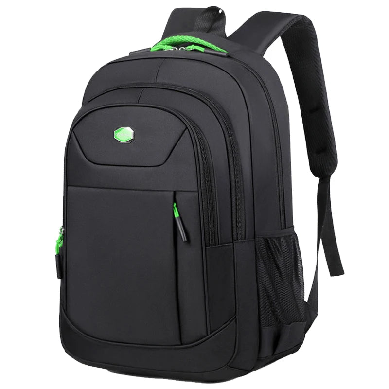 Doppelt schulteriger Rucksack für Herren und Damen – einfarbig – für Beruf, Reisen, Geschäftsreisen, Pendeln und Freizeit