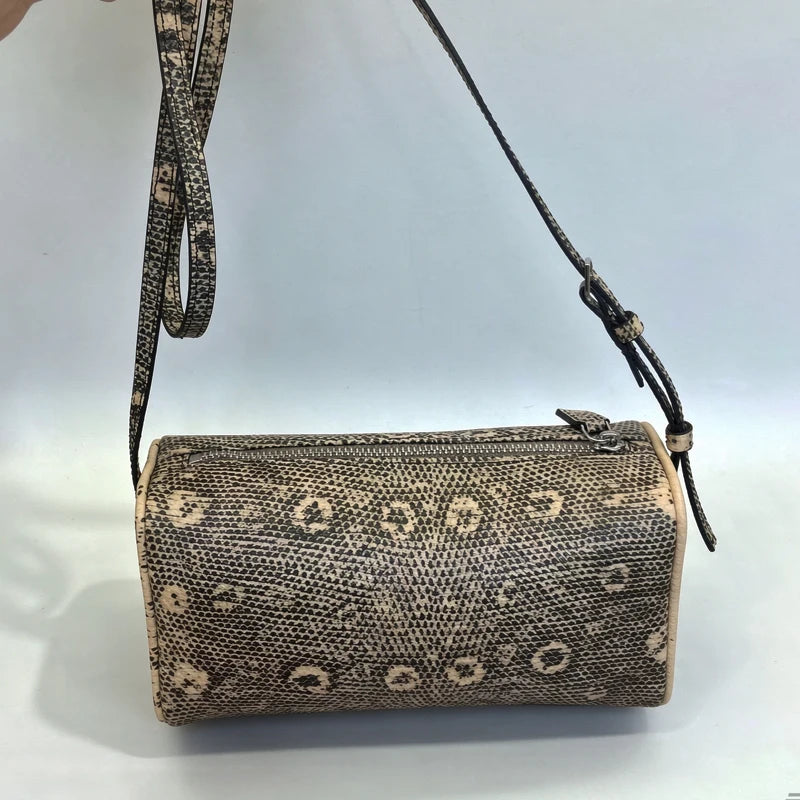 Customize Initials Leather Snake Pattern Mini Pillow Bags For Women Luxury Designer Handbags Purses 2026 New In Cowhide Shoulder