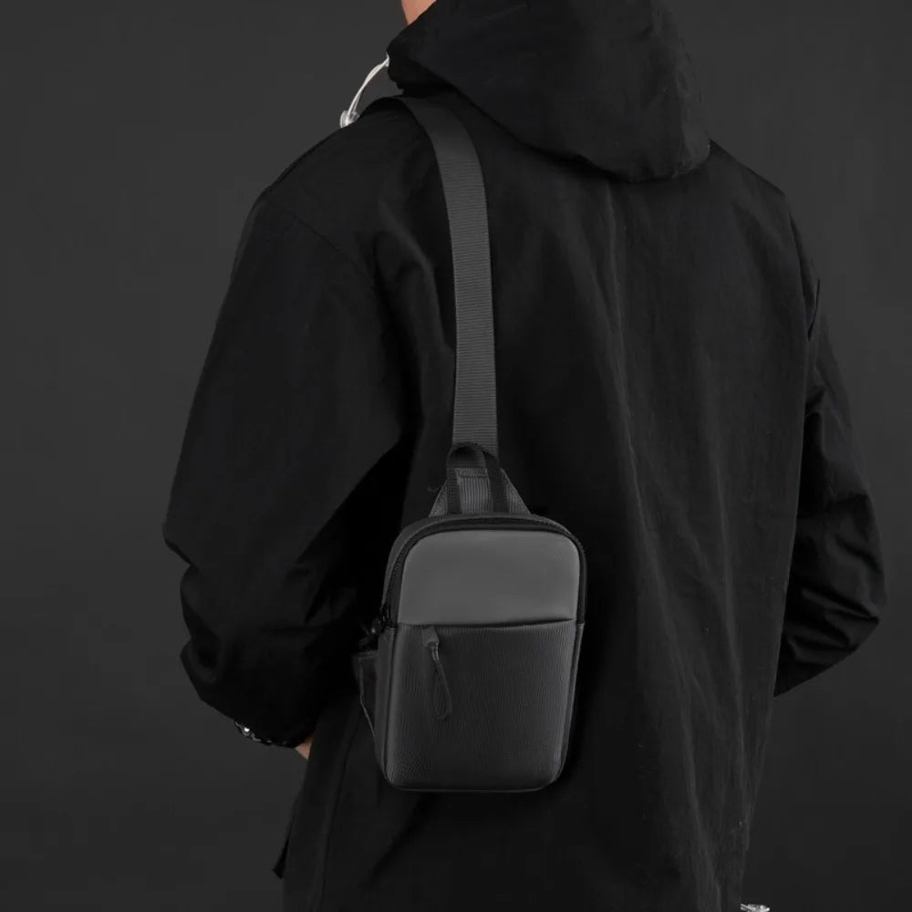 Oxford Fabric Chest Bag in Two Sizes