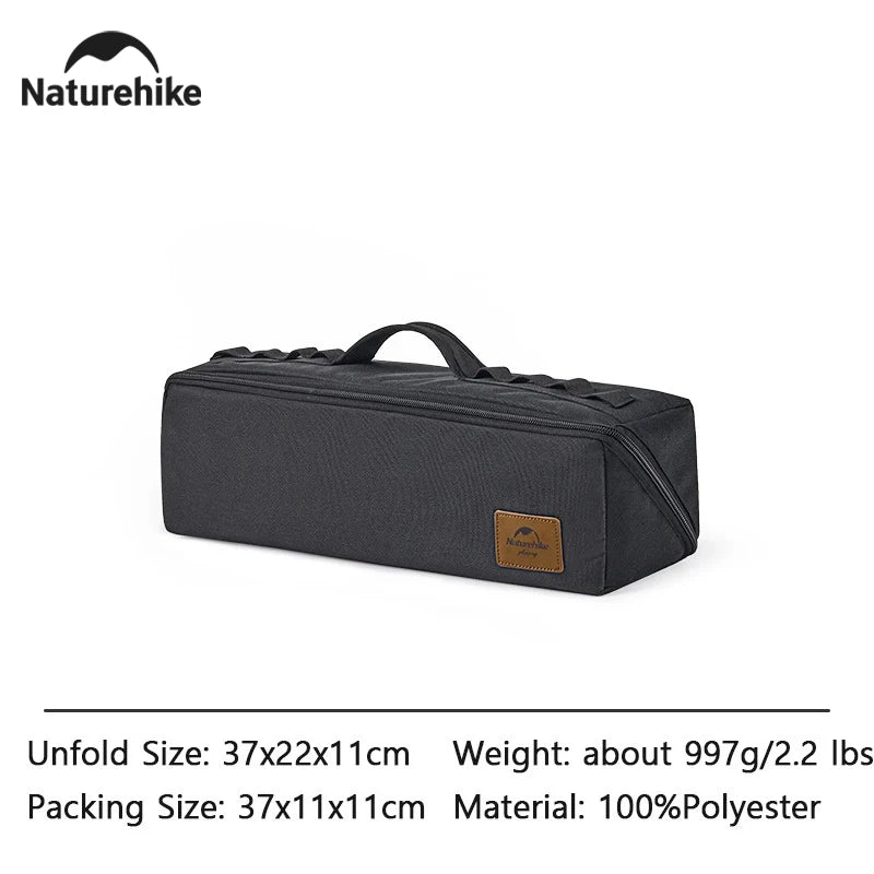 Foldable Camping Tool Organizer Bag, 37 × 22 × 11 cm