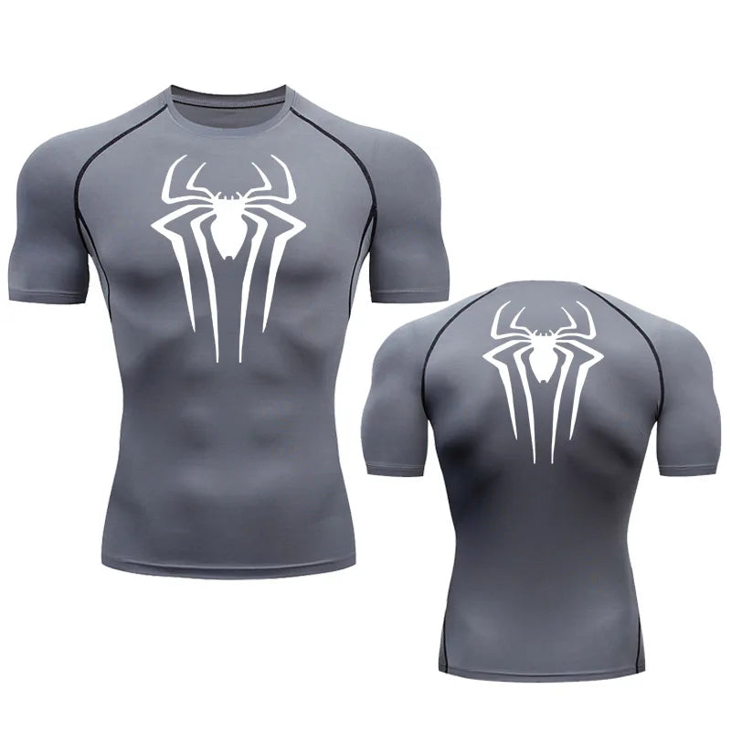 Maglia aderente uomo per lo sport