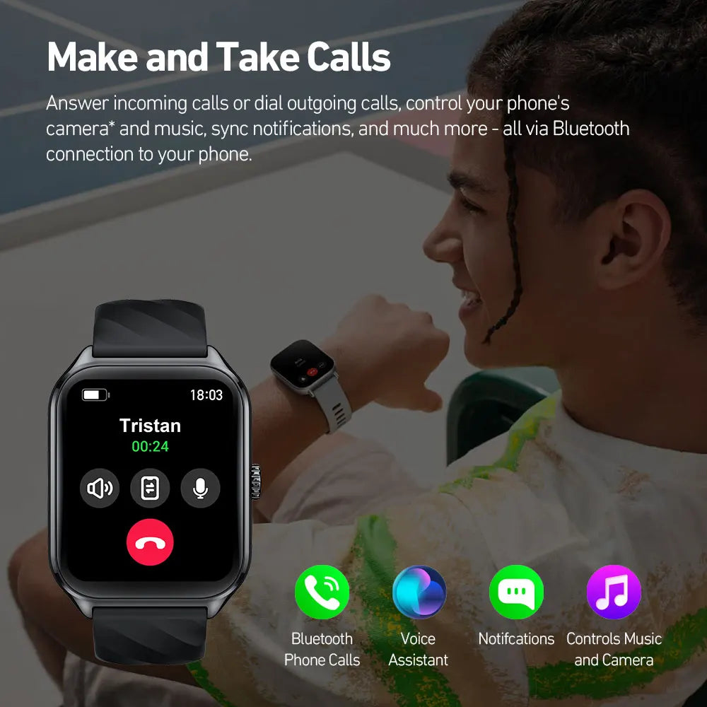 Smartwatch AMOLED da 1,94″ con chiamate Bluetooth