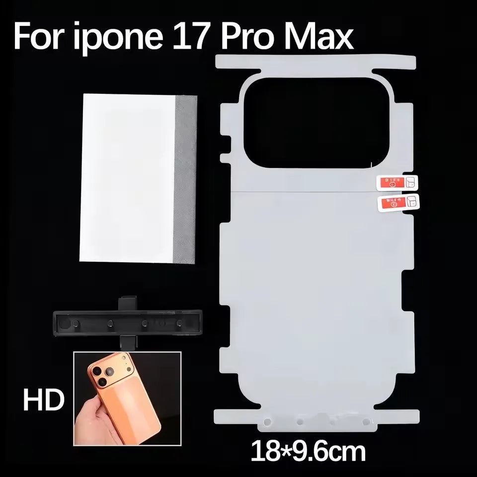 1-3Pcs For Apple IPhone 18 Pro Max 18Pro 17Pro Wrap Side Edge Back Protector Scratch Autorepair Matte/HD Soft TPU Hydrogel Film