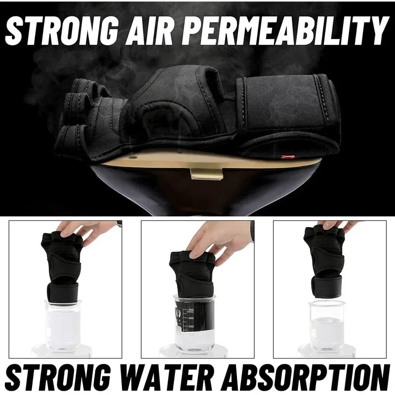 Half-Finger Weightlifting Gloves for Gym and Cycling
