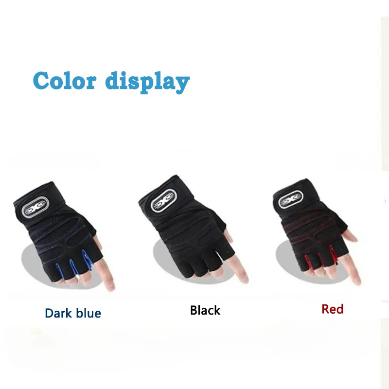 Half-Finger Cycling and Hiking Gloves for Men and Women