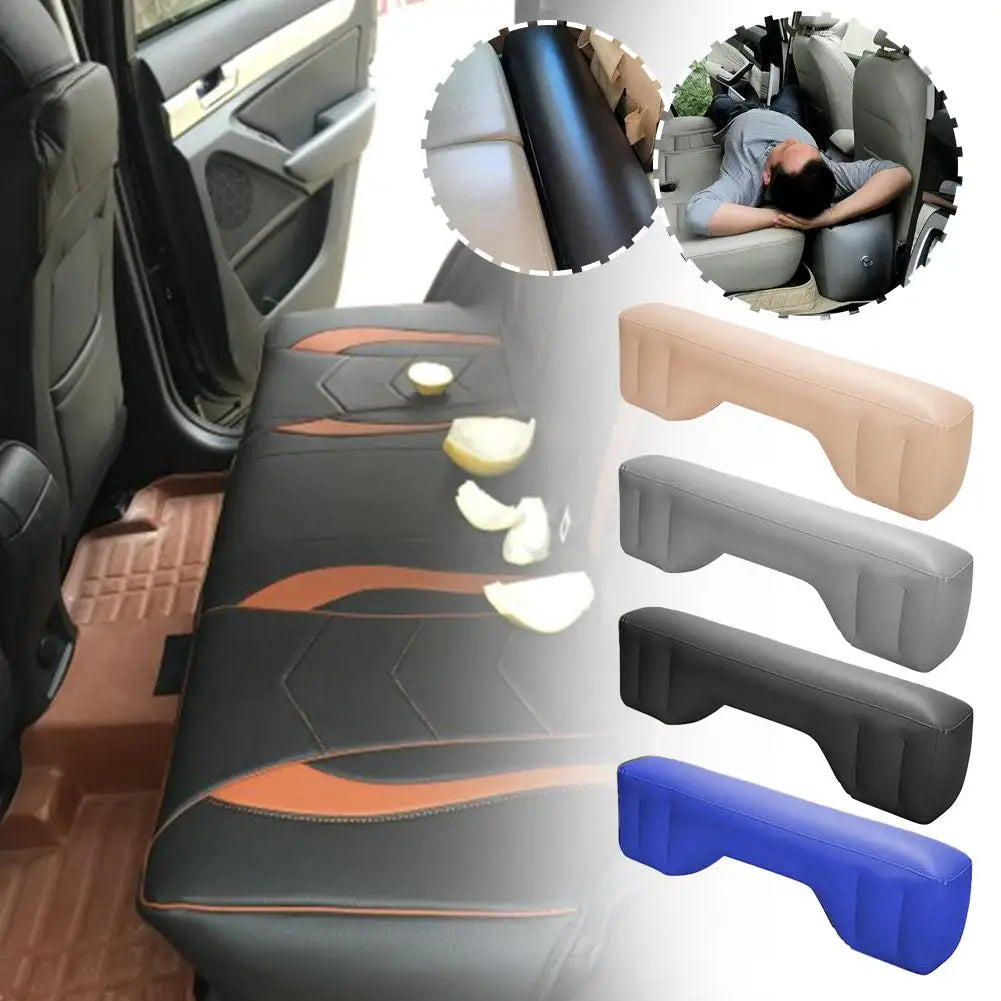 Cama inflable de viaje para coche, colchón de aire inflable para el asiento trasero, accesorios para el interior del coche, conducción autónoma y acampada