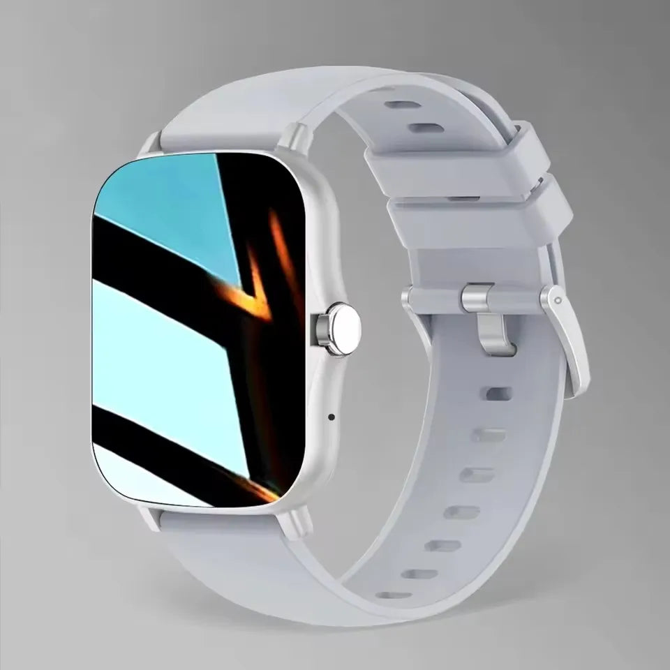 Smart Watch 1.83" Hd Screen Bluetooth Call Heart Rate Blood Oxygen Health Monitor Sports Smartwatch Women Men Holiday Gifts Ht30